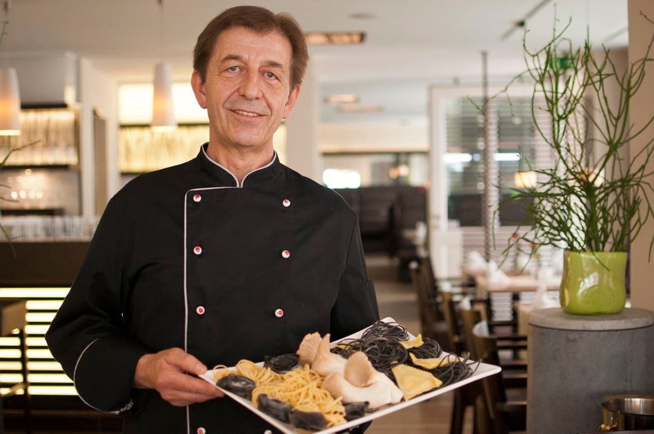 Luigi, der Küchenchef im Cellini